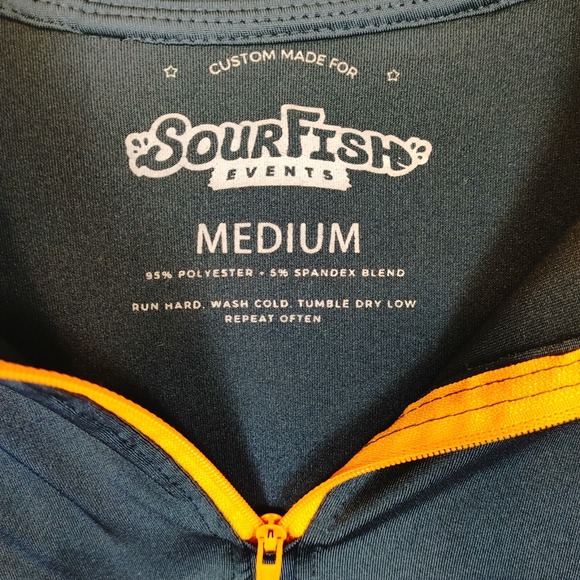 Halloween Jack O Lantern Unisex Long Sleeve Zip Pumpkin Hoodie Blue Size Medium‎ - Picture 7 of 7